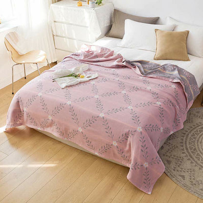 Thin Breathable Two Layers Reversible Quilt