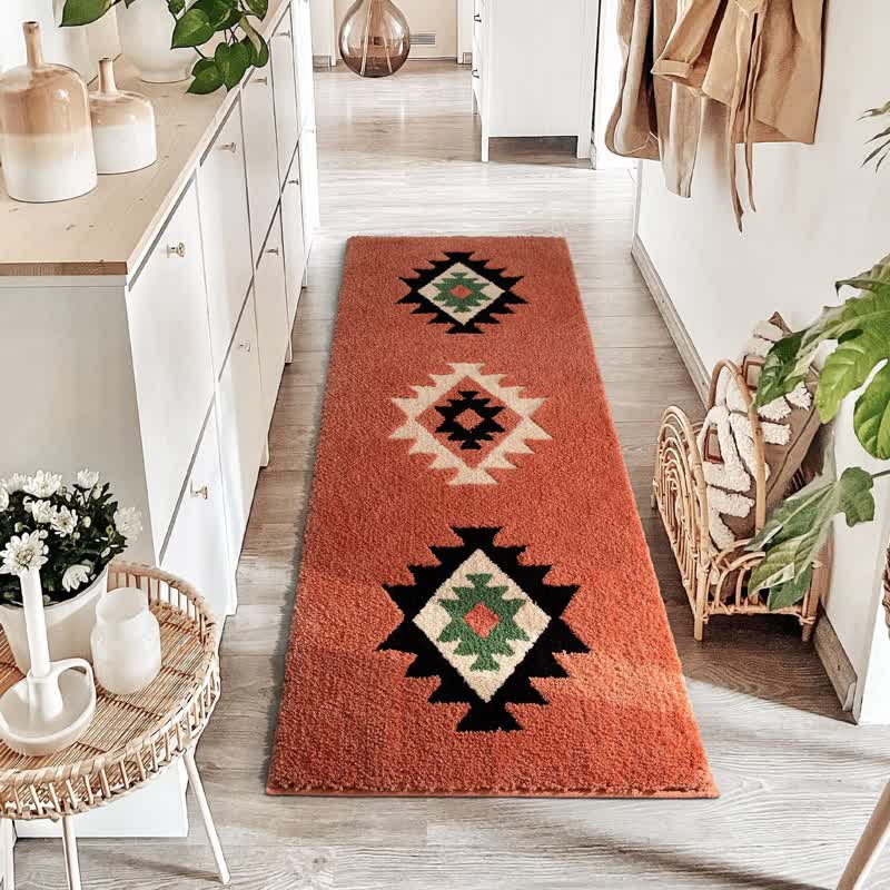 Bohemian Style Absorbent Bedroom Rug