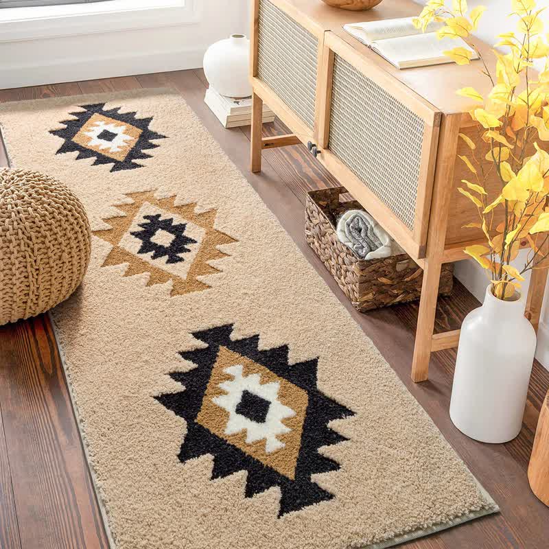 Bohemian Style Absorbent Bedroom Rug