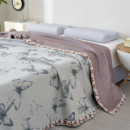 Butterfly Lyocell Gauze Summer Breathable Quilt