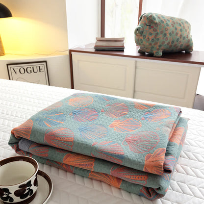 Cotton Gauze Colorful Shell Breathable Quilt