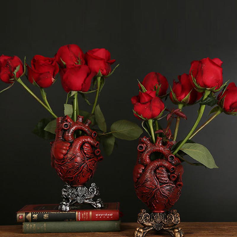 Artificial Heart Shape Flower Vase