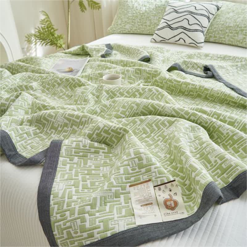 Modern Cotton Gauze Soft Summer Quilt