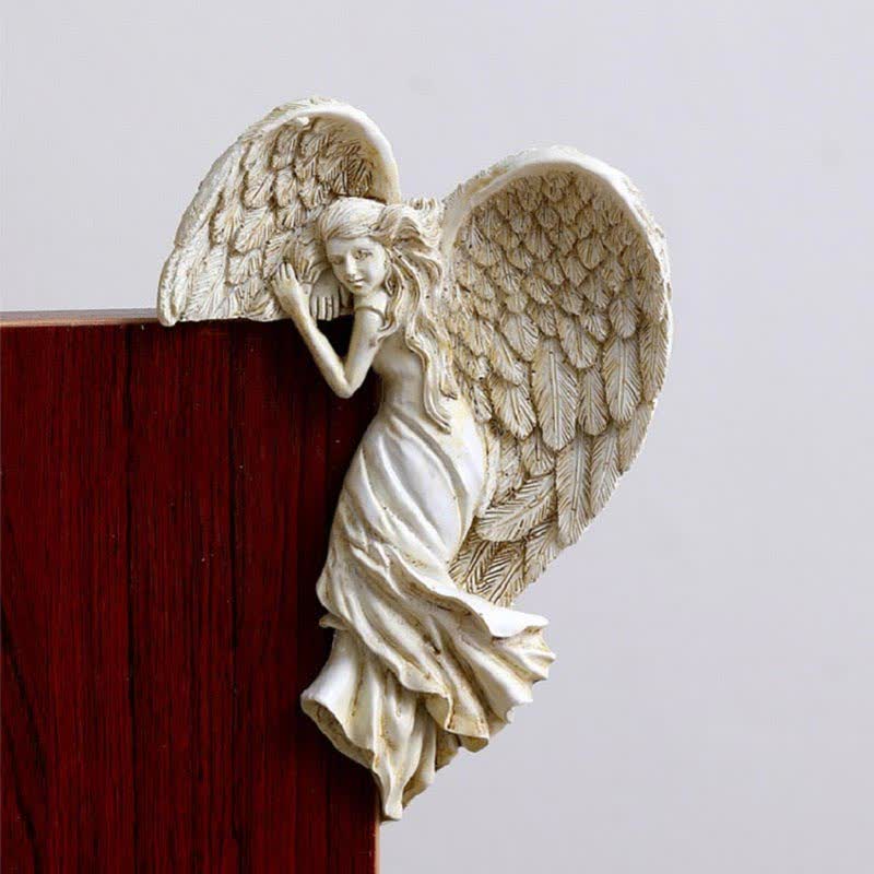 Ownkoti Door Frame Angel Wings Sculpture - image 4