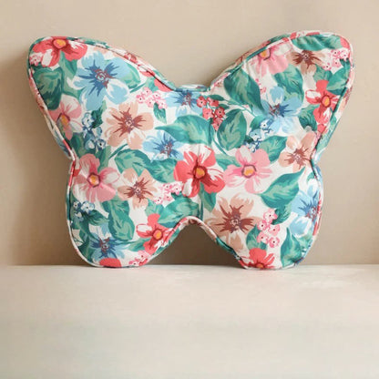 Pastoral Butterfly Shape Soft Lumbar Pillow