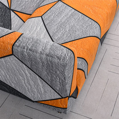 Elastic Modern Geometric Soft Sofa Cover