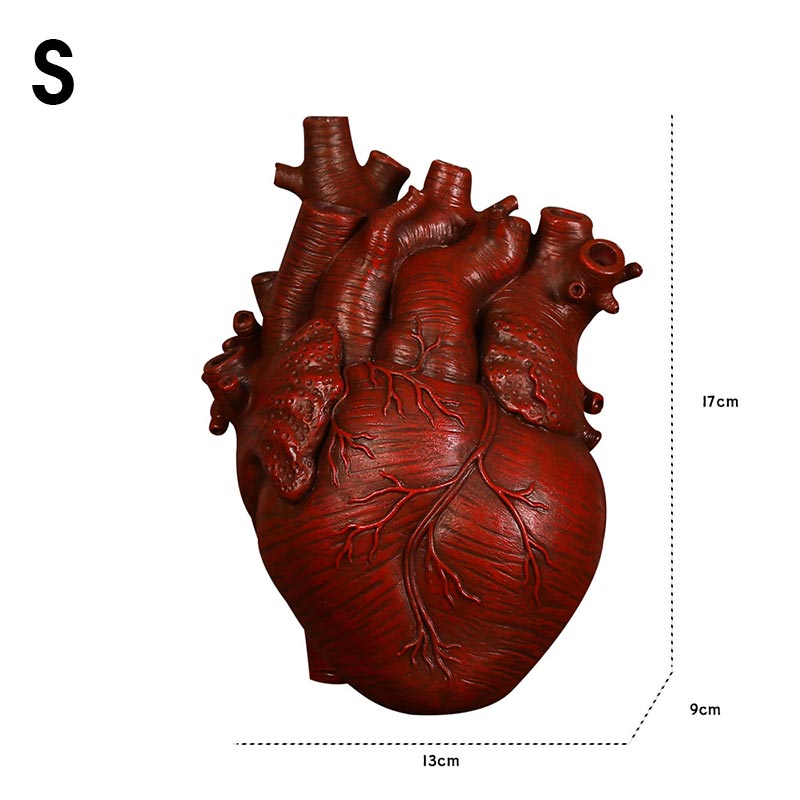 Artificial Heart Shape Flower Vase