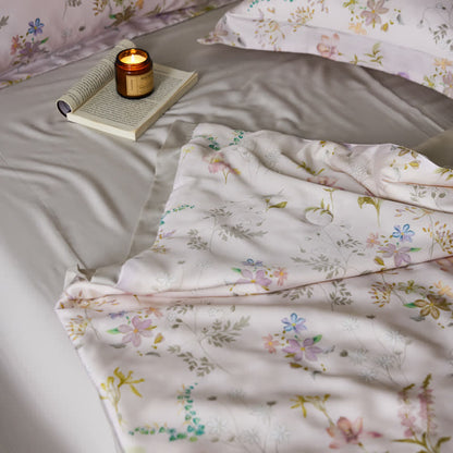 Lyocell Fiber Floral Style Breathable Bedding