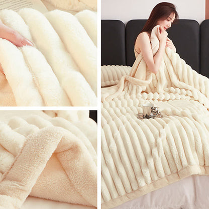 Solid Color Soft Lightweight Throw Blanket