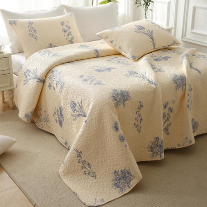 Morning Glory Quilted Cotton Bedding