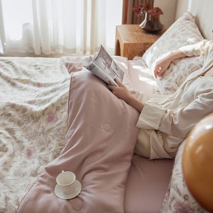 Rustic Floral Smooth Lyocell Sateen Bedding