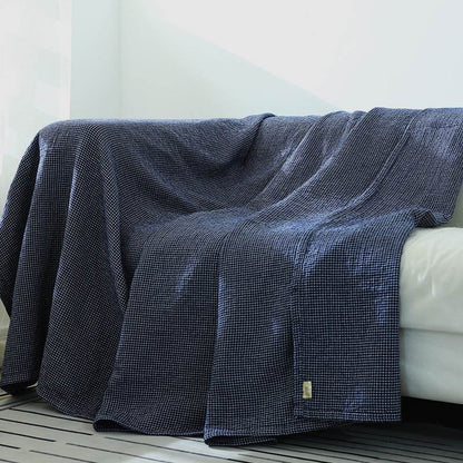 Ownkoti Plaid Sofa Blanket Gauze Sofa Cover