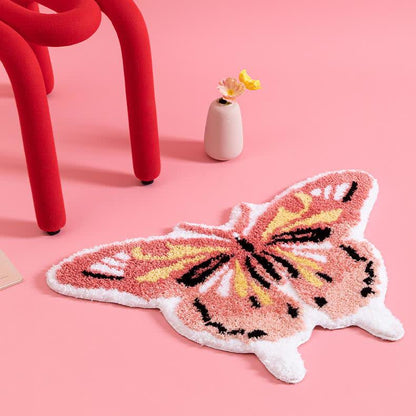 Pastoral Butterfly Soft Anti-slip Rug