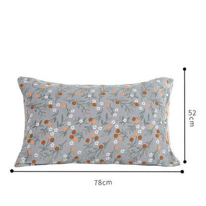 Ownkoti Rural Flower Pattern Pillowcases Pillow Shams (2PCS)