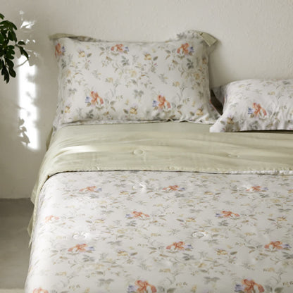 Lyocell Fiber Floral Lightweight Summer Bedding