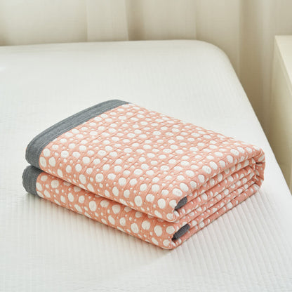 Breathable Summer Cotton Gauze Lightweight Quilt