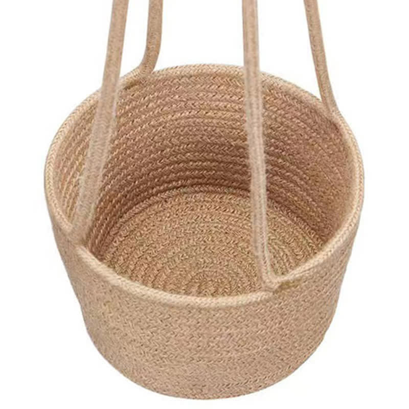 Hanging Plant Basket Woven Plant Hanger