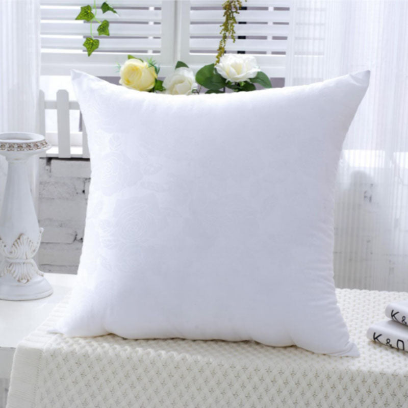 Suede Solid Color Pillowcase with Ruffled