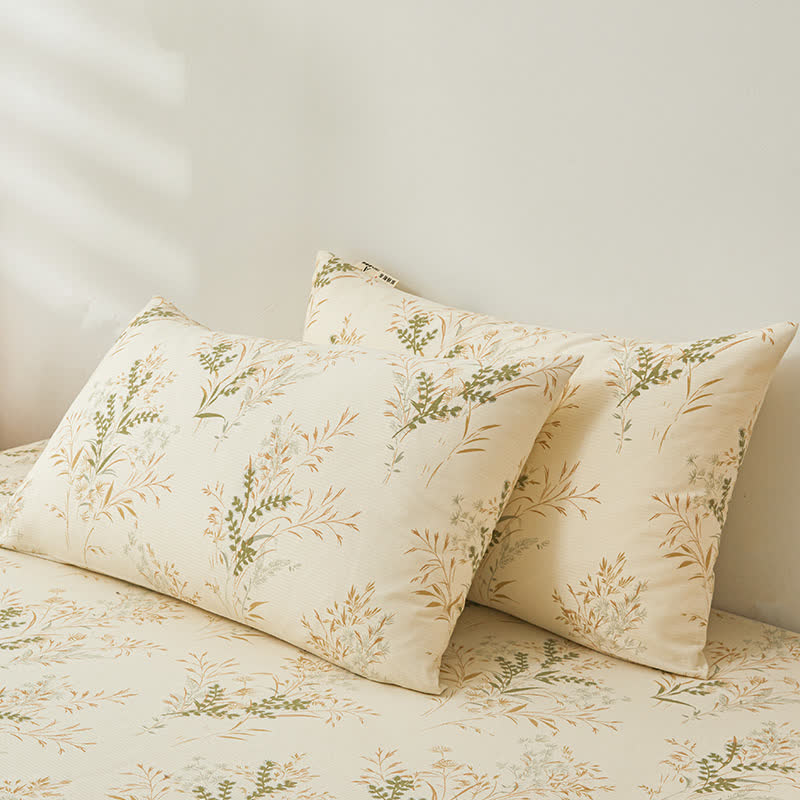 Pastoral Style Premium Cotton Breathable Coverlet