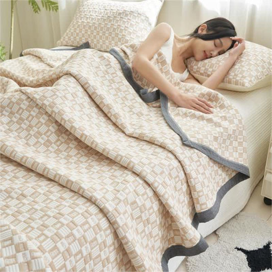 Cotton Gauze Breathable Summer Reversible Quilt