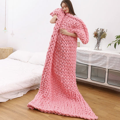 Solid Color Soft Knitted Weighted Blanket