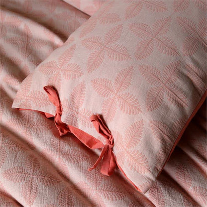 Jacquard Tie Cotton Gauze Bedding Set (4PCS)