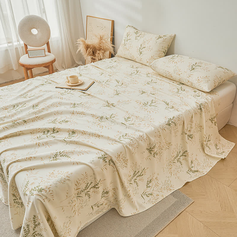 Pastoral Style Premium Cotton Breathable Coverlet