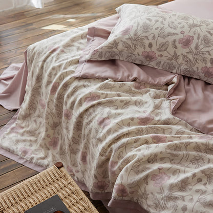 Rustic Floral Smooth Lyocell Sateen Bedding