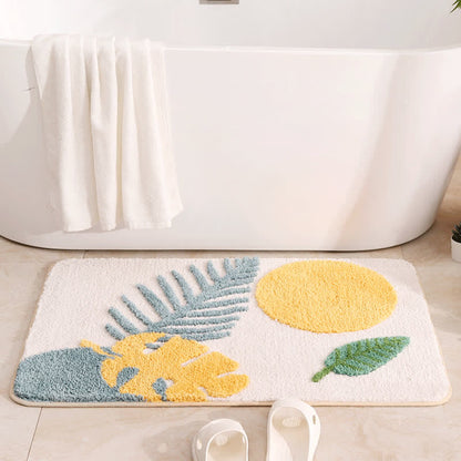 Rural Water Absorbent Non-slip Bath Mat