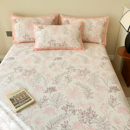 Pure Cotton Pastoral Style Luxurious Coverlet