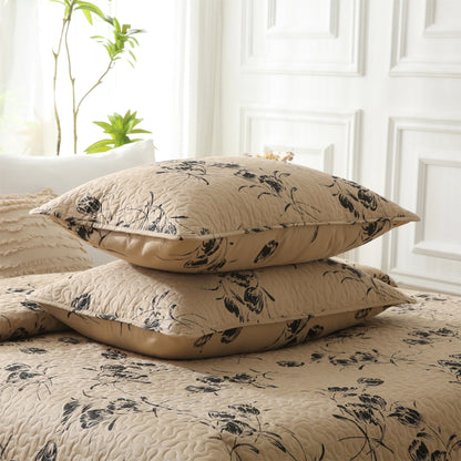 Quilted Cotton Vintage Floral Bedding