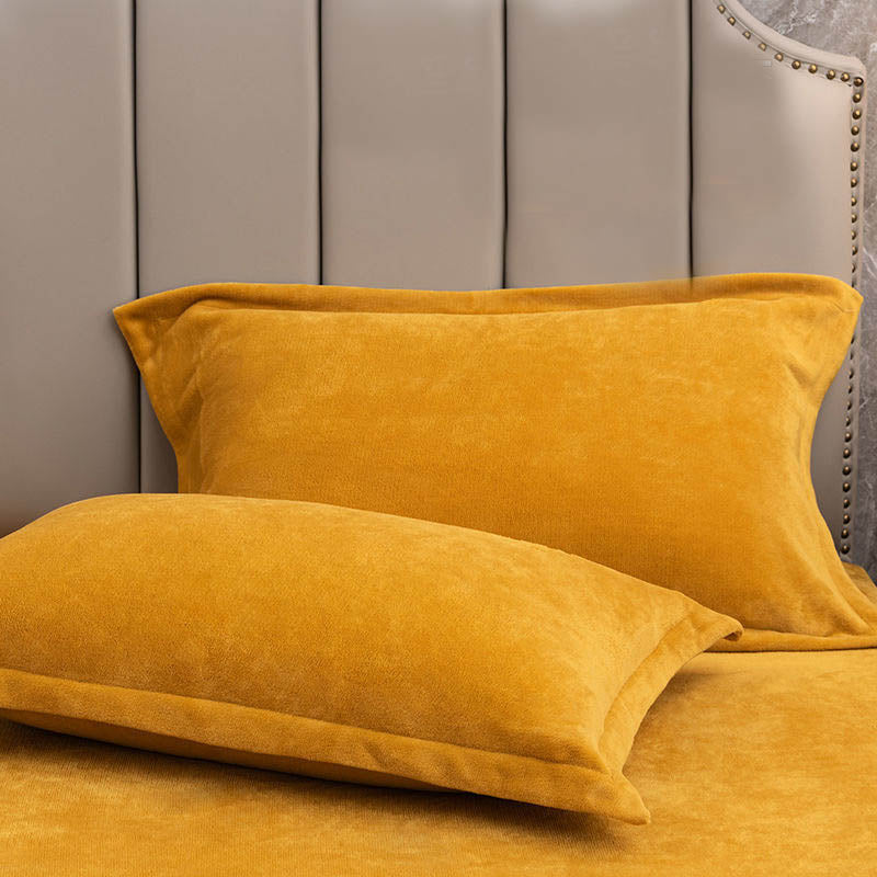 Solid Color Velvety Decorative  Pillowcases