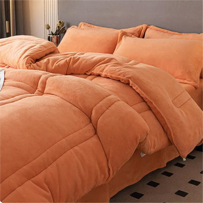 Simple Solid Color Soft Winter Blanket