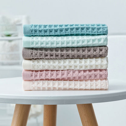 Ownkoti Simple Cotton Waffle Weave Towel (6PCS)