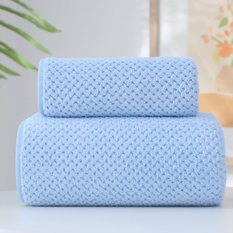 Solid Color Soft Breathable Bath Towel