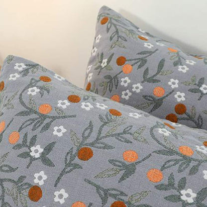 Ownkoti Rural Flower Pattern Pillowcases Pillow Shams (2PCS)