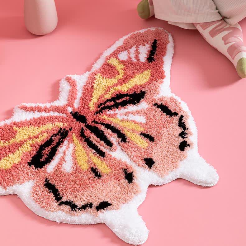 Pastoral Butterfly Soft Anti-slip Rug