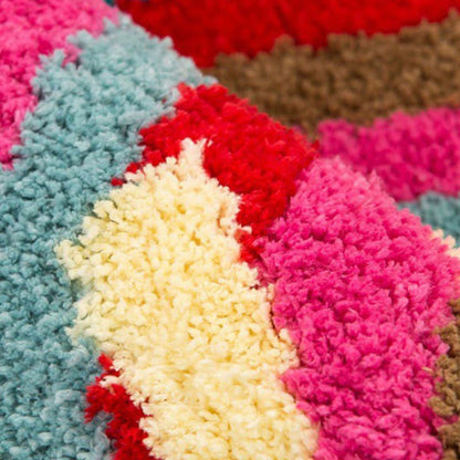 Rainbow & Letters Soft Non-slip Bath Mat