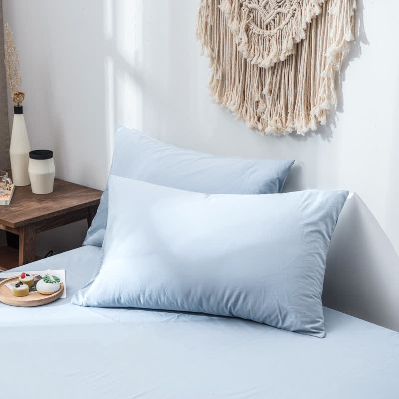 Ownkoti Simple Soft Cotton Pillowcase (2PCS)