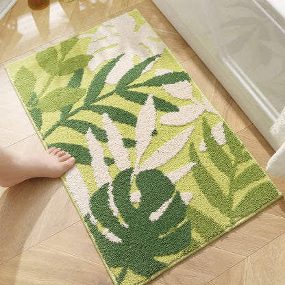 Ownkoti Palm Soft Non-Slip Entryway Rug