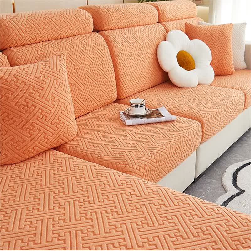 Simple Style Sectional Magic Sofa Cover