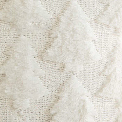Christmas Tree Soft Fluffy Decorative Pillowcase