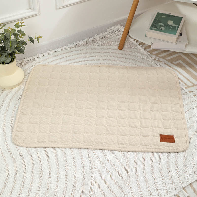 Waffle Texture Comfy Absorbent Pet Pad