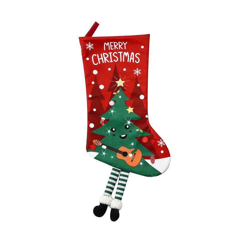 Cute "MERRY CHRISTMAS" Decorative Hanging Stocking