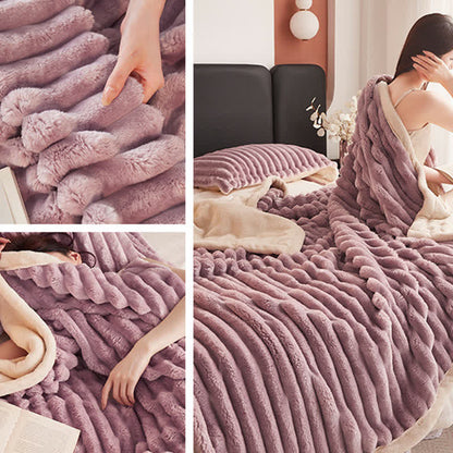 Solid Color Soft Lightweight Throw Blanket