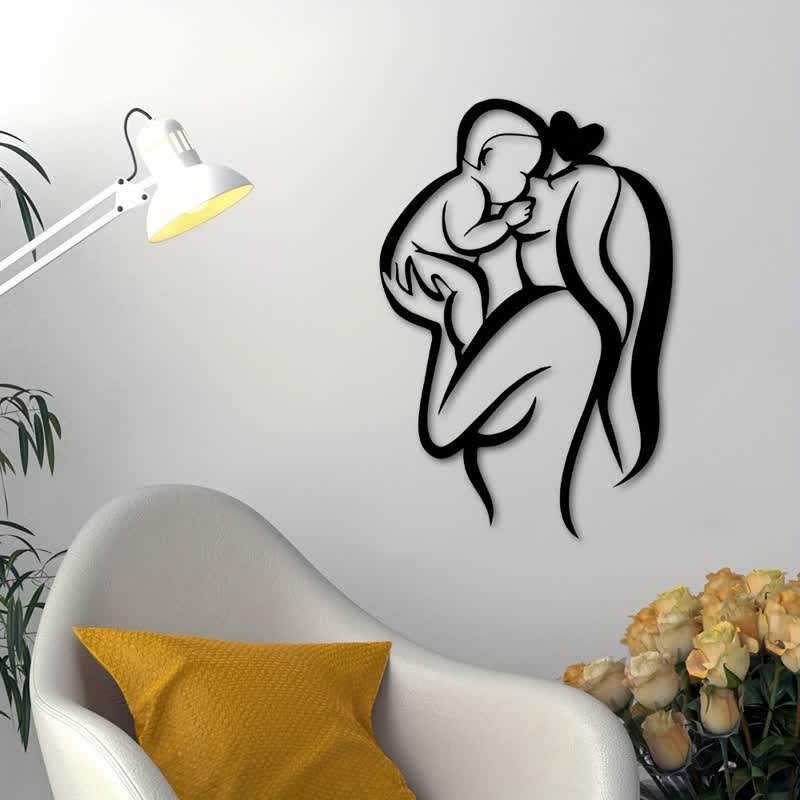 Mother's Day Iron Decorative Wall Pendant