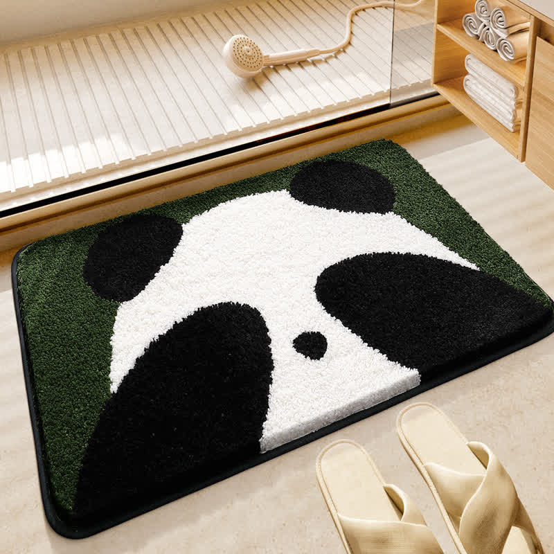 Cute Panda Water Absorbent Bath Mat