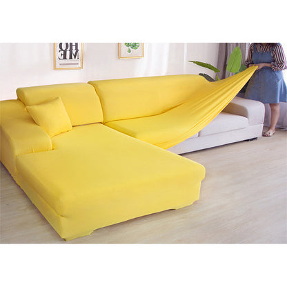 Solid Color Elastic Stretchable Sofa Cover