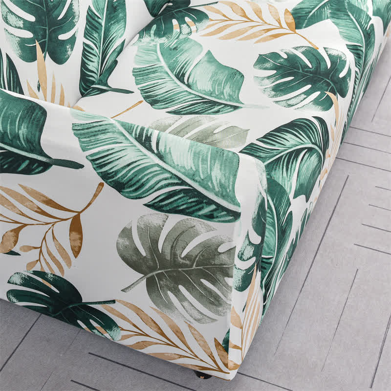 Banana Leaf Elastic Stretchable Couch Cover