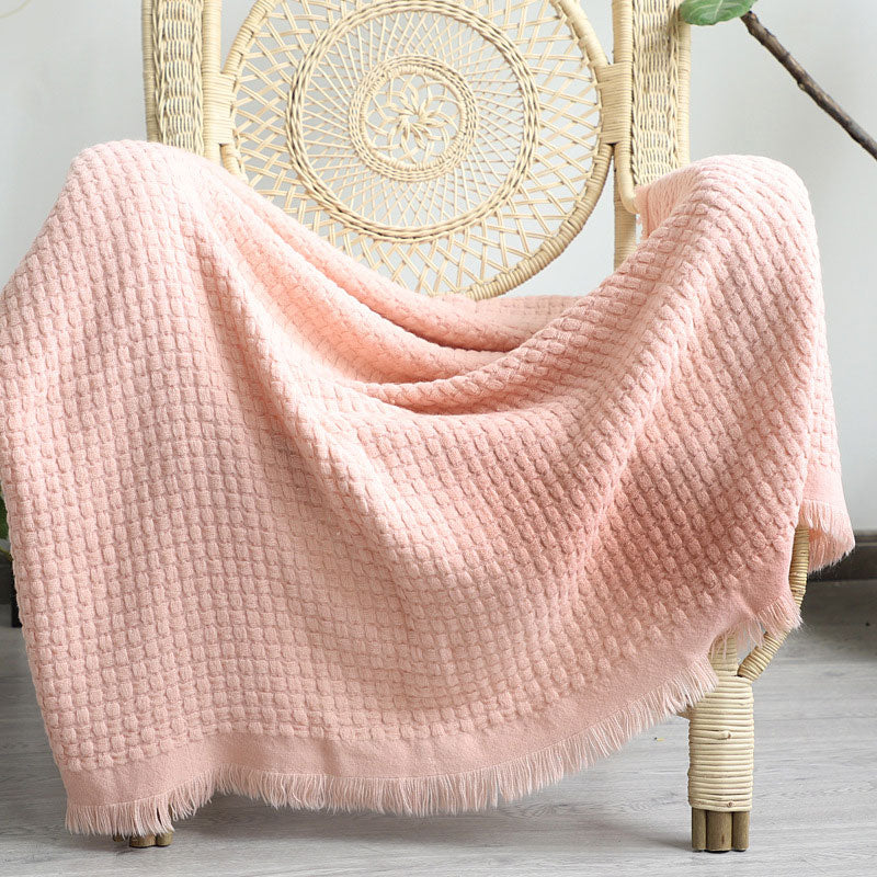 Ownkoti Home Decor Solid Color Comfy Blanket